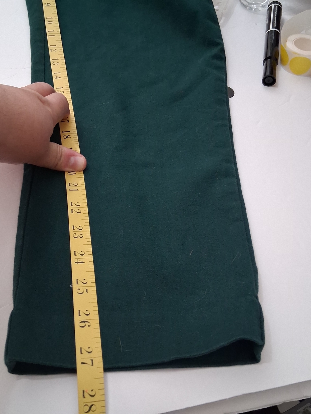 CROFT & Barrow Green The Effortles Stretch Pant Straight Leg Size 16W - Picture 5 of 11